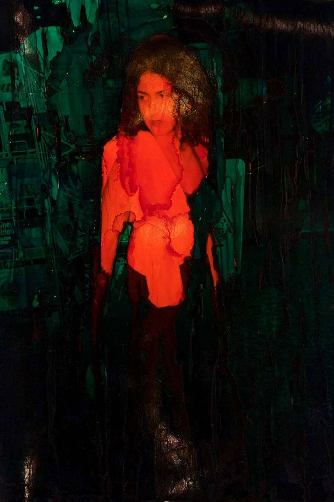 Dont Tell Me Why, Alexander Charistos, Photo Overpainting,
