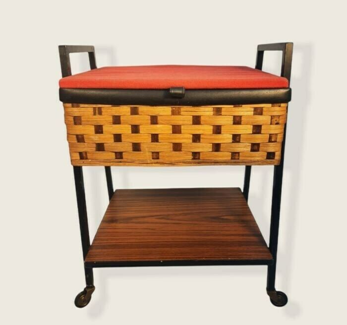 Sewing Box Sidetable From The 60s photo furniture