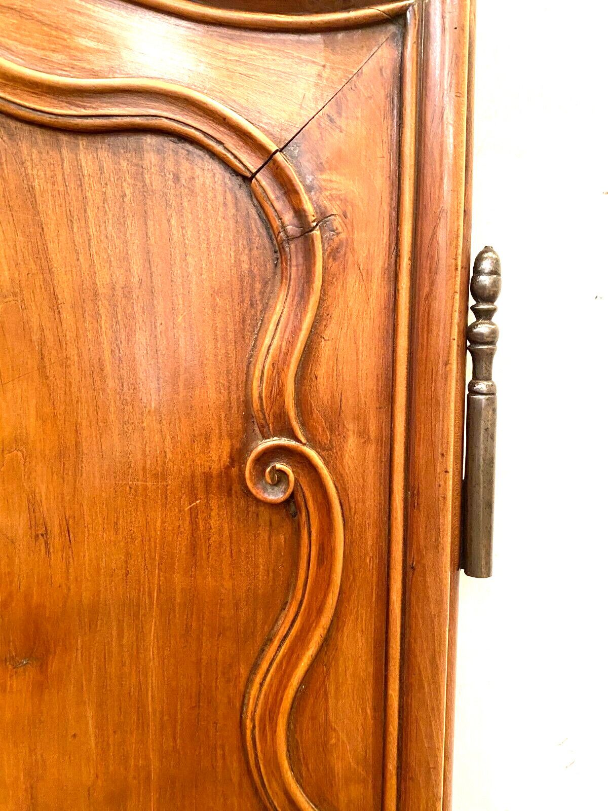 photo furniture Pair Of Framed Doors In Solid 18th Century Cherry Wood