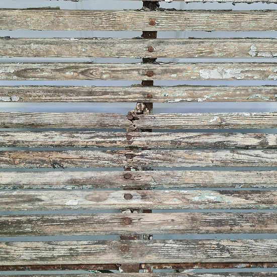 Antique French Garden Bench C1880 Free Delivery Eng/Wales photo vinterior