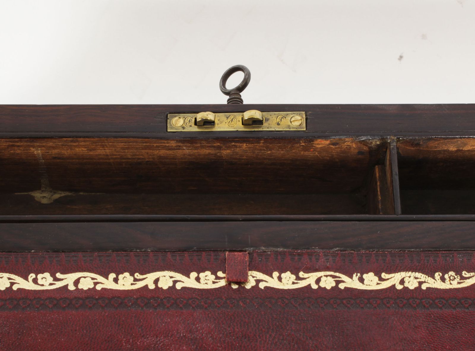 Regency Campaign Writing Slope Brass Mounts Circa 1820 19th C photo buy