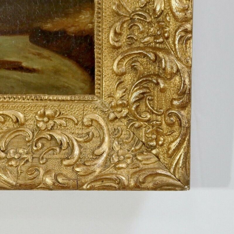 2101.2 Pair Of “Spanish Scenes” Paintings – Mid 19th Century photo