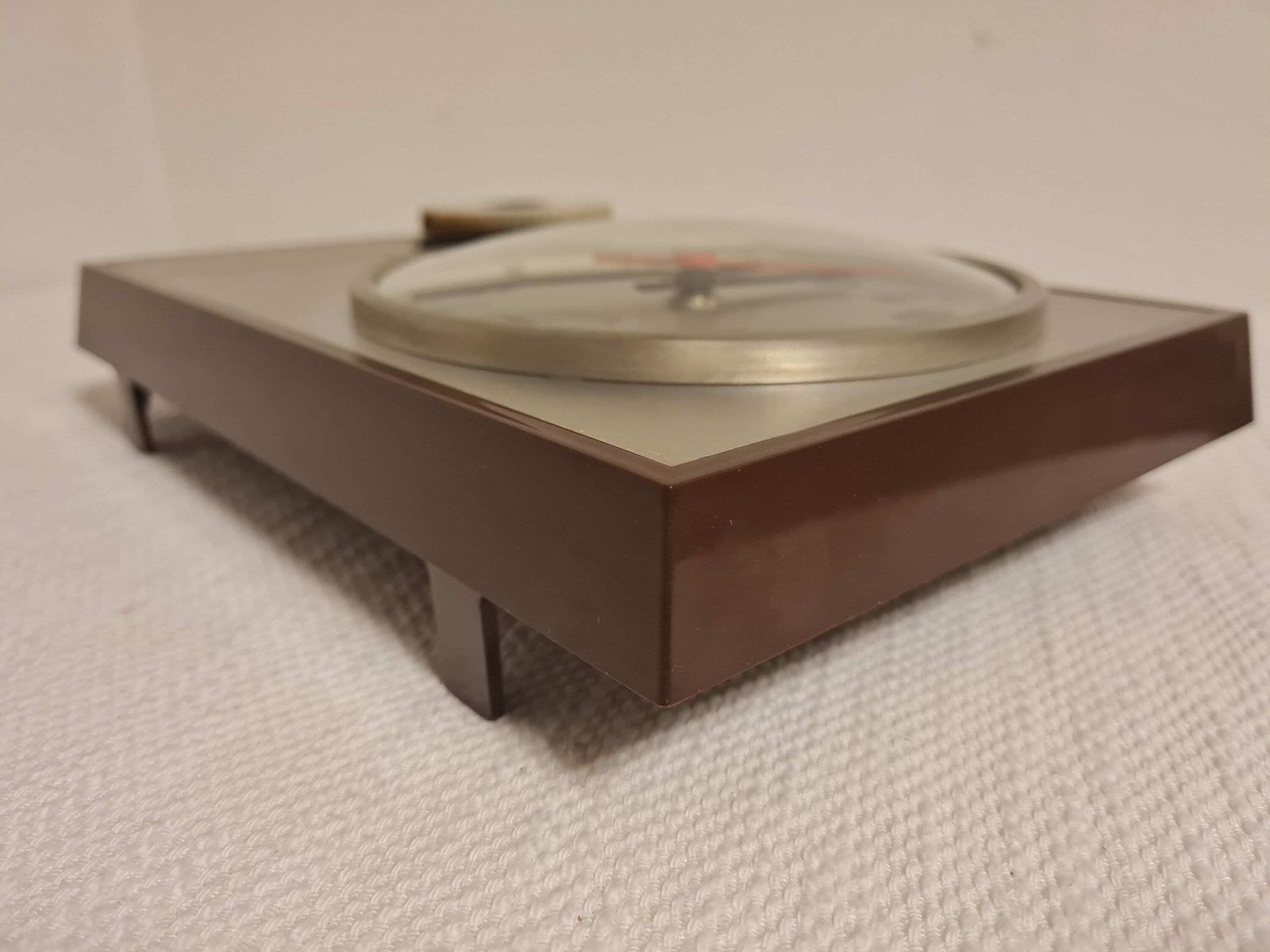Vintage Mid Century Wall Kitchen Clock With Timer Weimar Ddr 70s photo buy