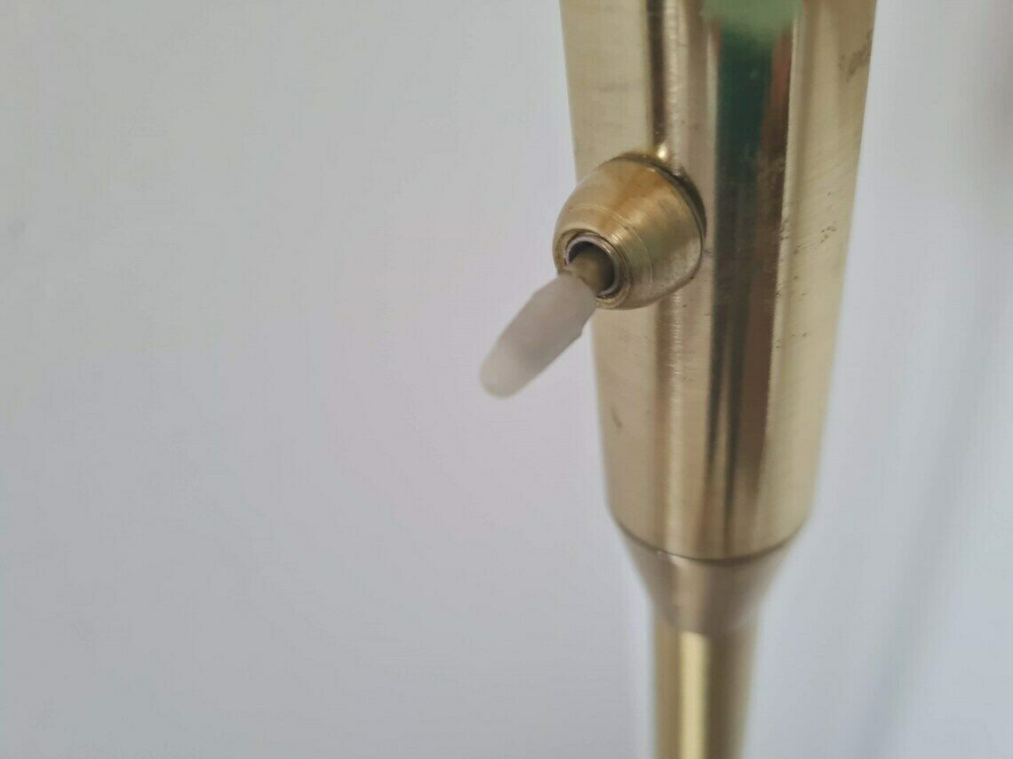 Vintage Mid Century Gold Halogen Floor Lamp Retro Lamp Very Beautiful Decor Element photo buy