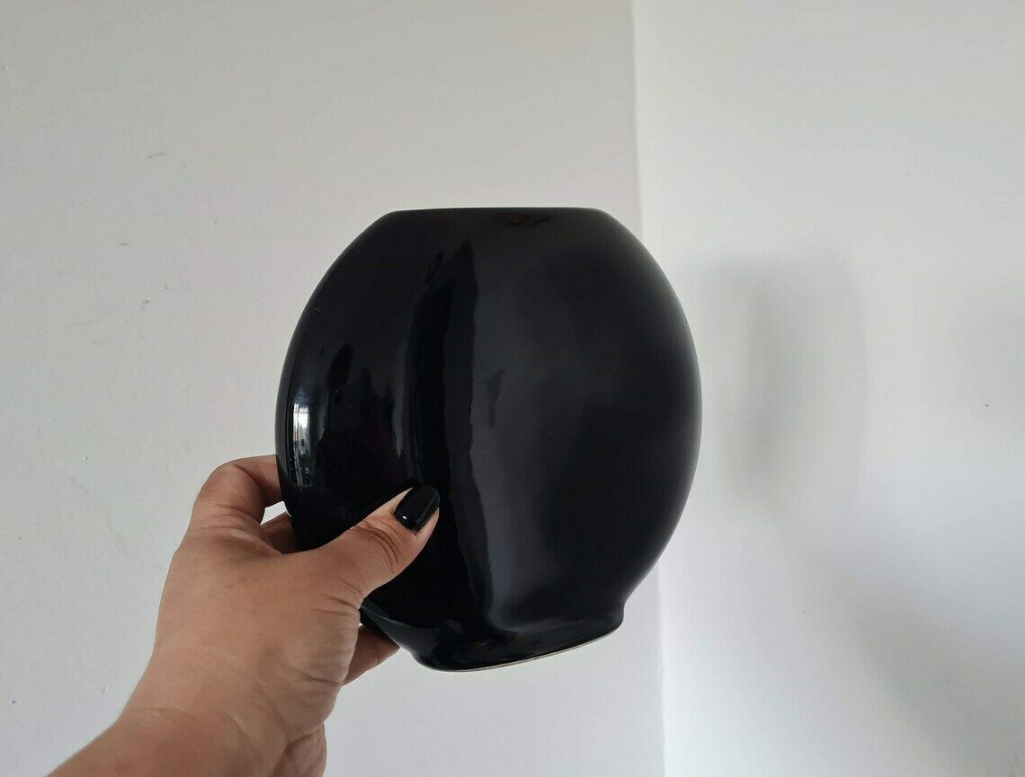 Vintage Memphis Milano Style Ceramic Vase 90s photo buy
