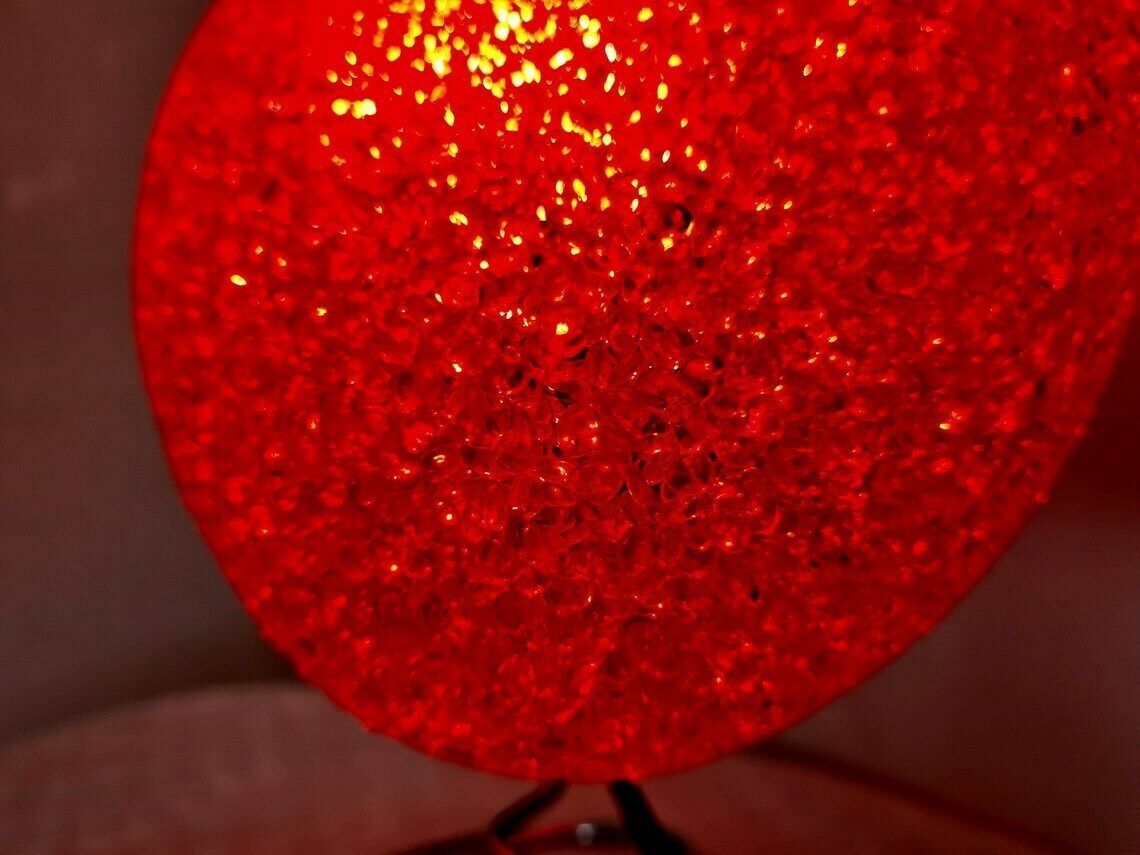 photo for sale Vintage Pop Art Y2k Heart Lamp Lovely Accent Lamp
