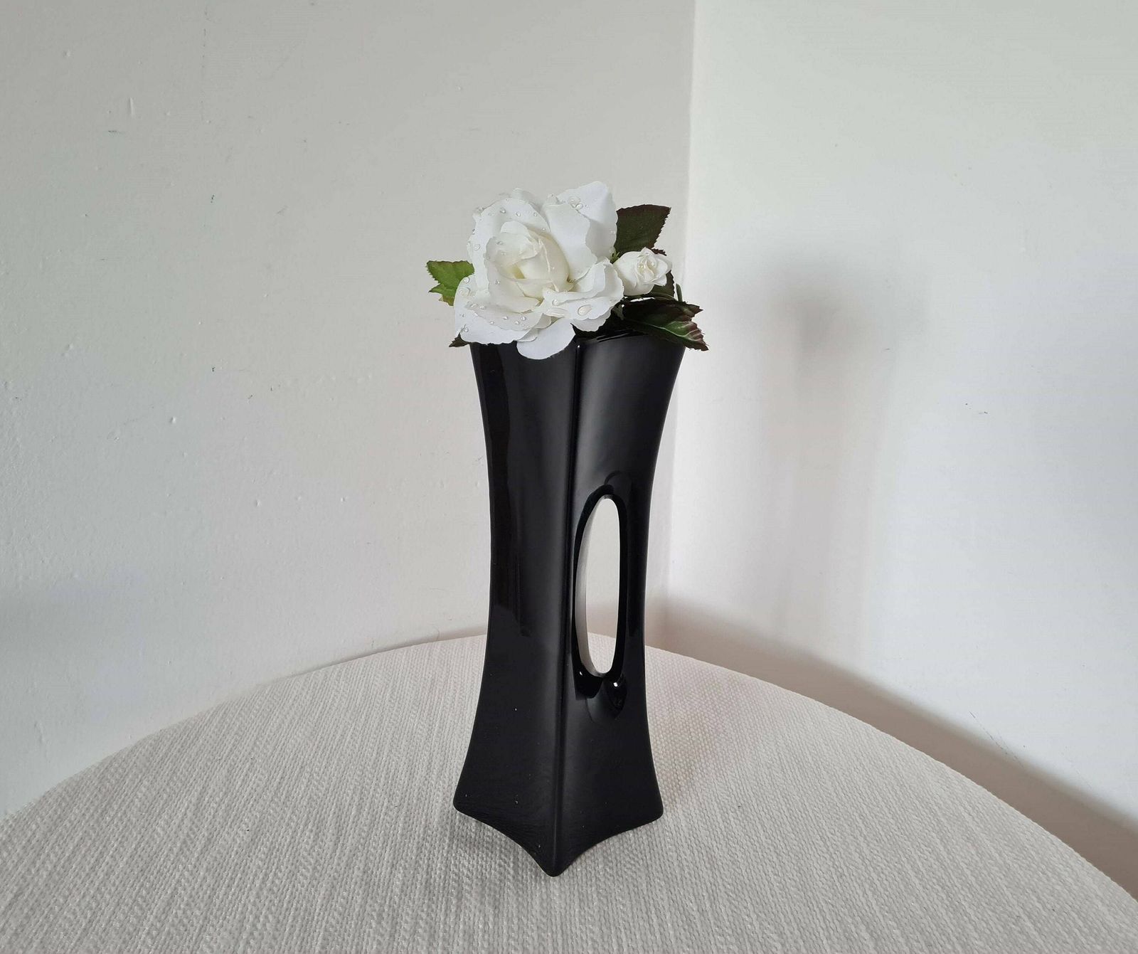 Vintage Memphis Milano Style Ceramic Vase 90s photo buy