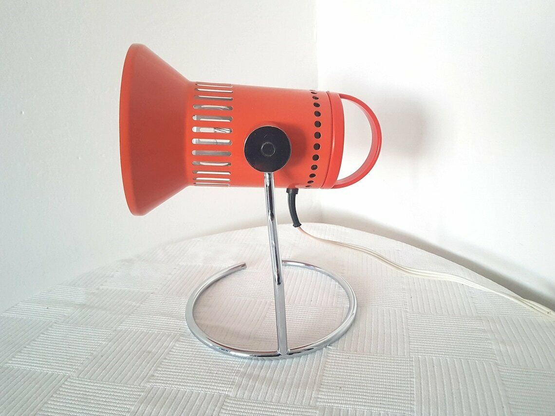 Vintage Extremely Rare Unique Unused Chirana Desk Lamp Czechoslovakia 1970s