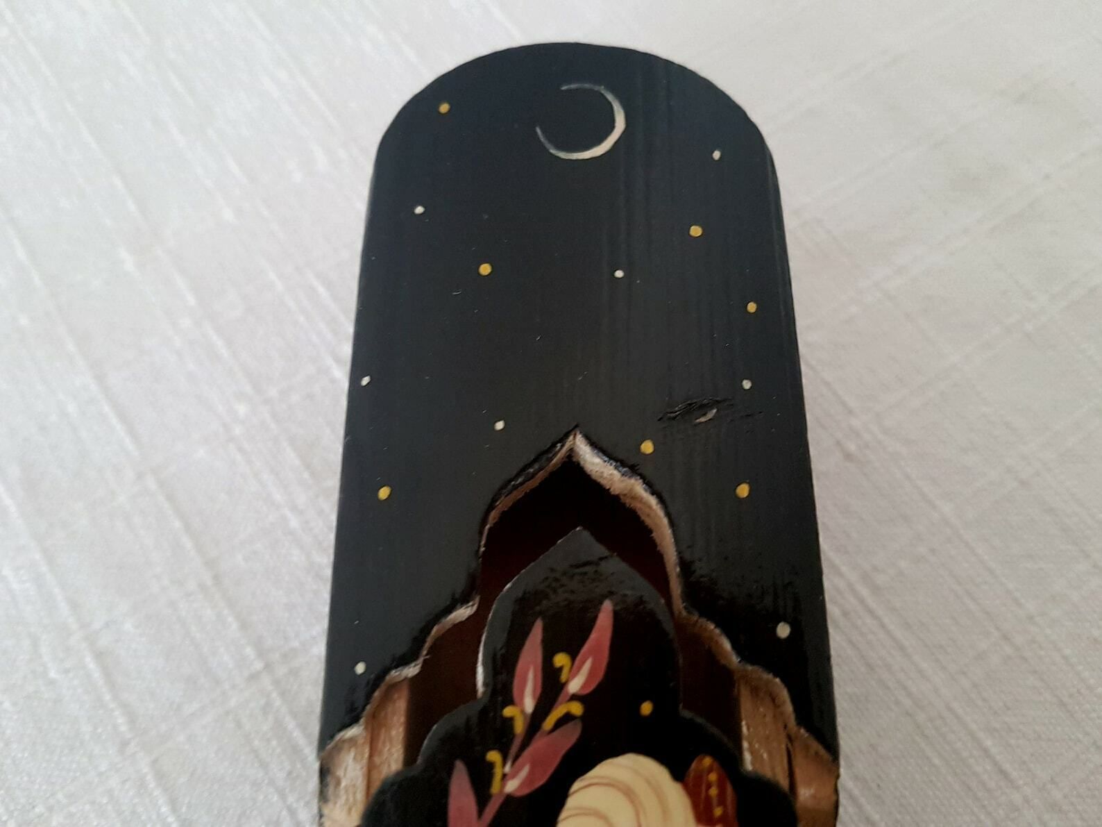 photo furniture Vintage Lacquer Box Wooden Hand Painted Pencil Box Luxury Pen Box Jewellery Box
