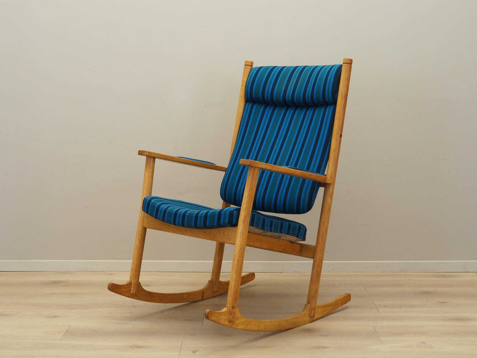 Eiken Schommelstoel, Deens Design, Jaren 1970, Ontwerper: Kurt østervig, Fabrikant: Slagelse photo furniture