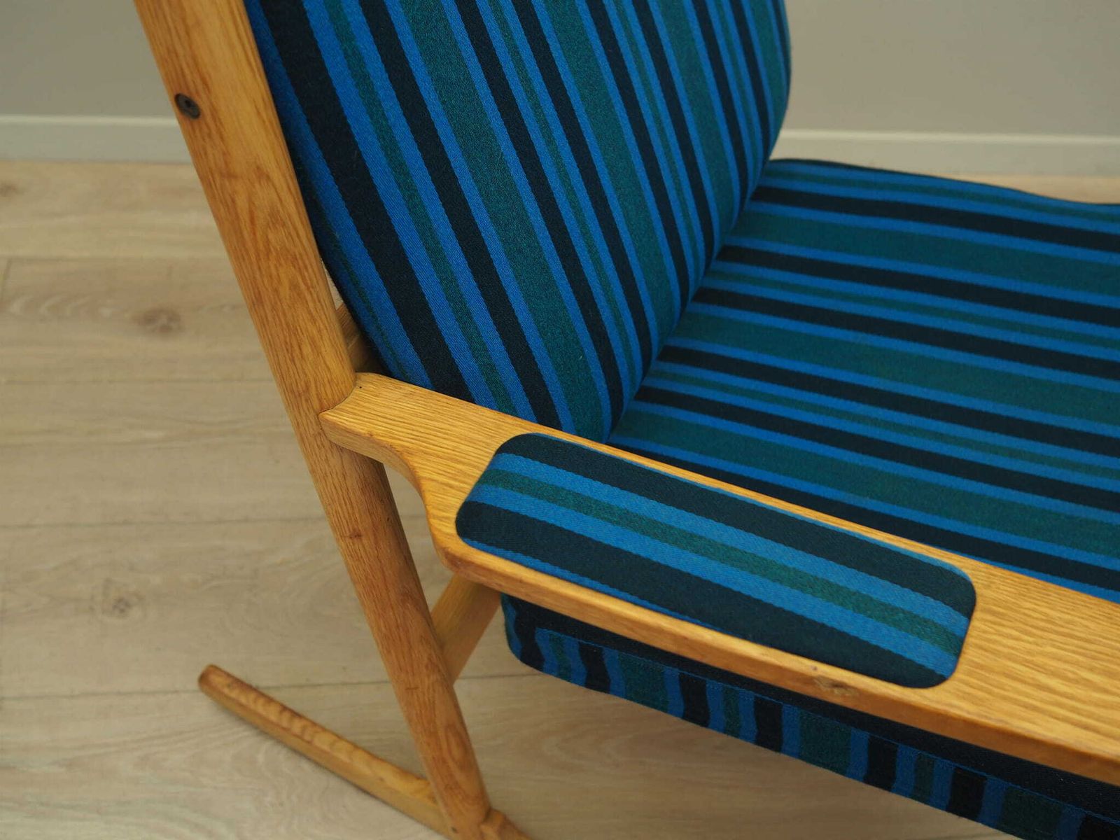 Furniture Oak Rocking Chair, Danish Design, 1970s, Designer: Kurt østervig, Manufacturer: Slagelse photo