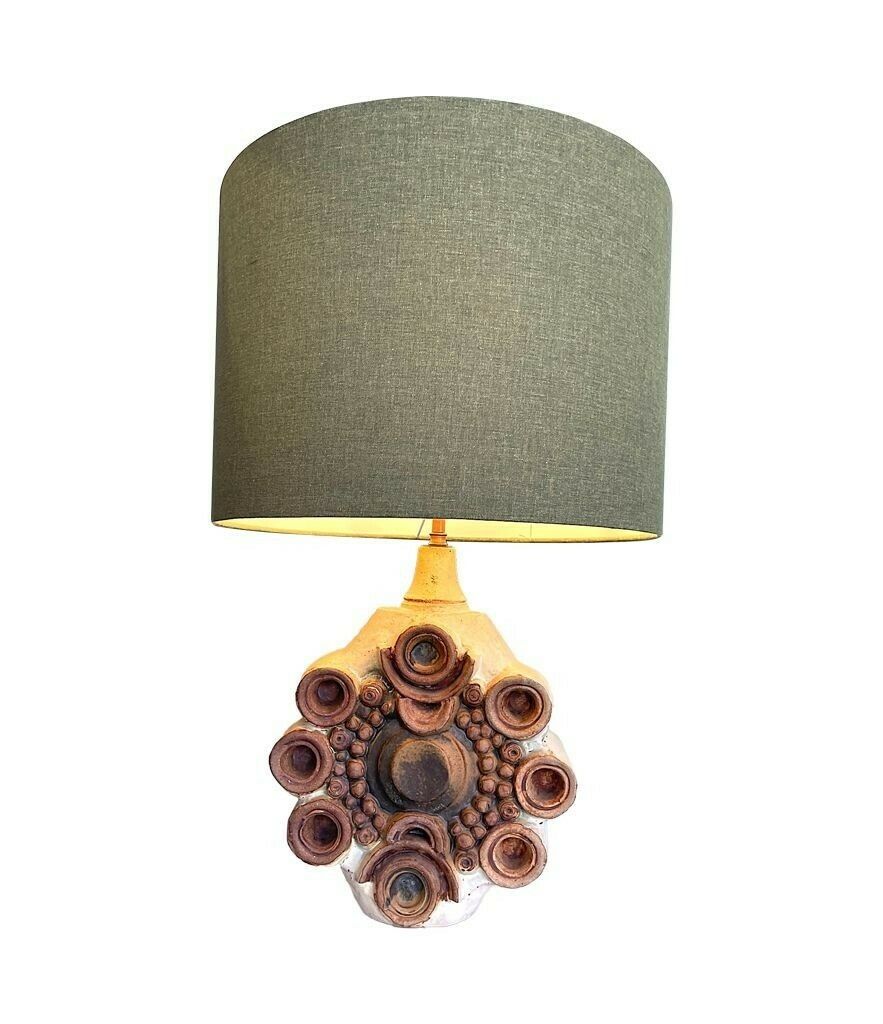 A Large 1960s Studio Pottery Lamps By Bernard Rooke Stamped On The Base photo 1350.0