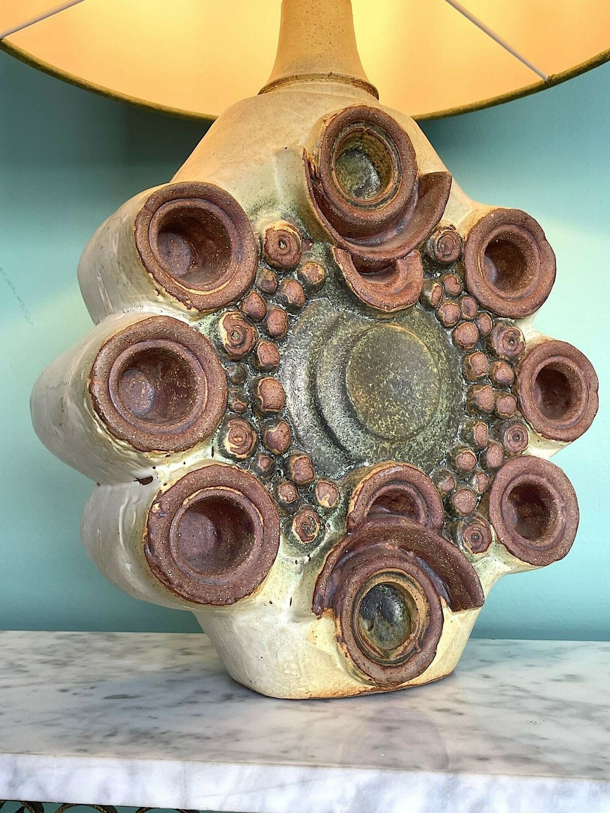 A Large 1960s Studio Pottery Lamps By Bernard Rooke Stamped On The Base photo vinterior