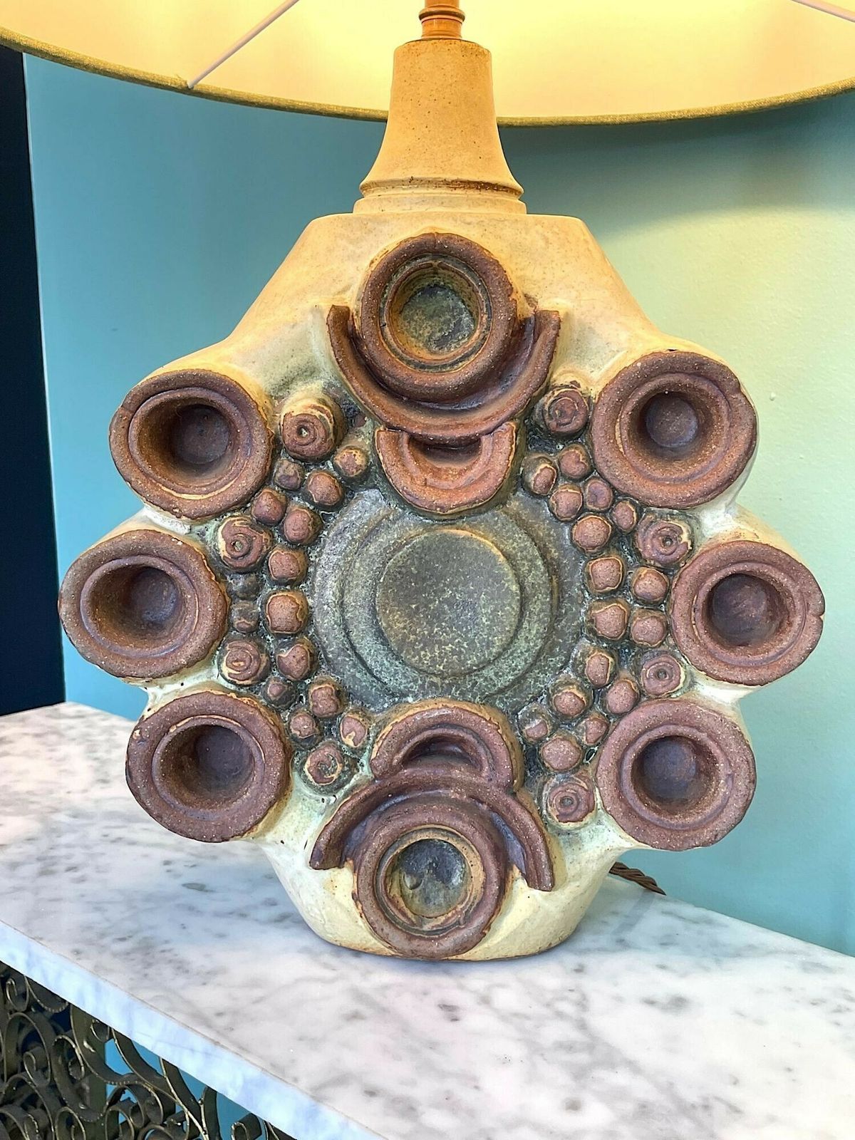 photo for sale A Large 1960s Studio Pottery Lamps By Bernard Rooke Stamped On The Base