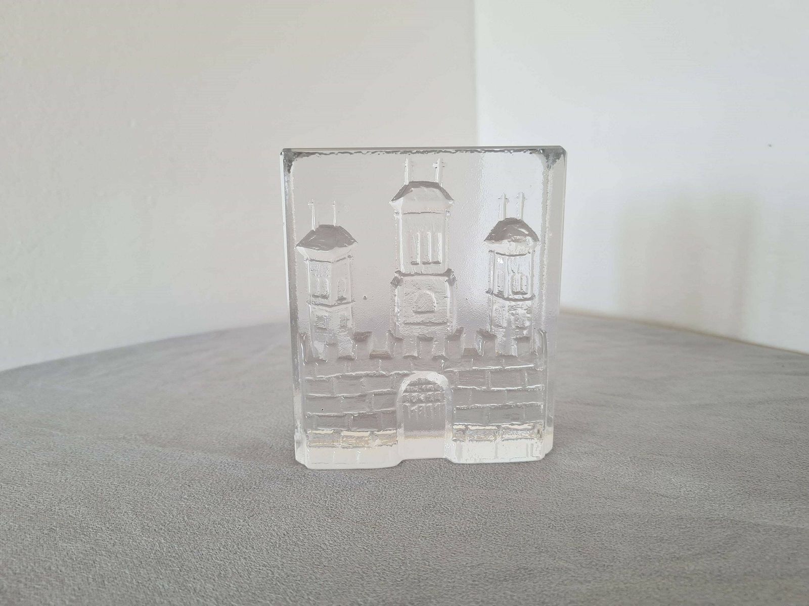 Retro Glass Paperweight Art Design Deco photo furniture