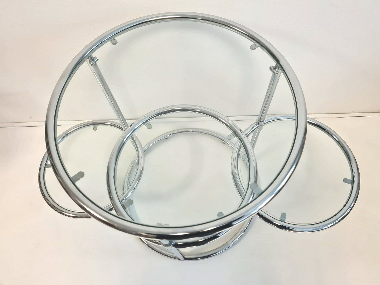 Vintage Mid Century Transformer Coffee Table With 4 Glasses photo 860.0