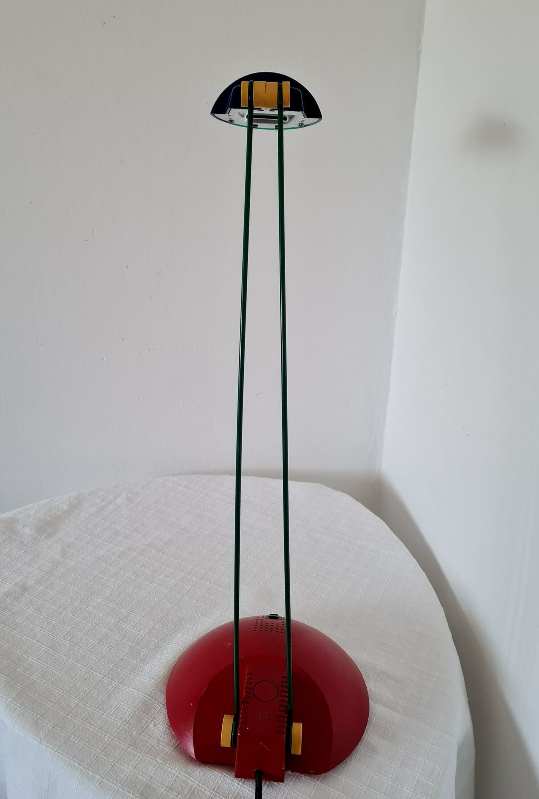photo for sale Vintage Postmodern 80s Colorful Vintage Memphis Sottsass Table Desk Lamp Rare