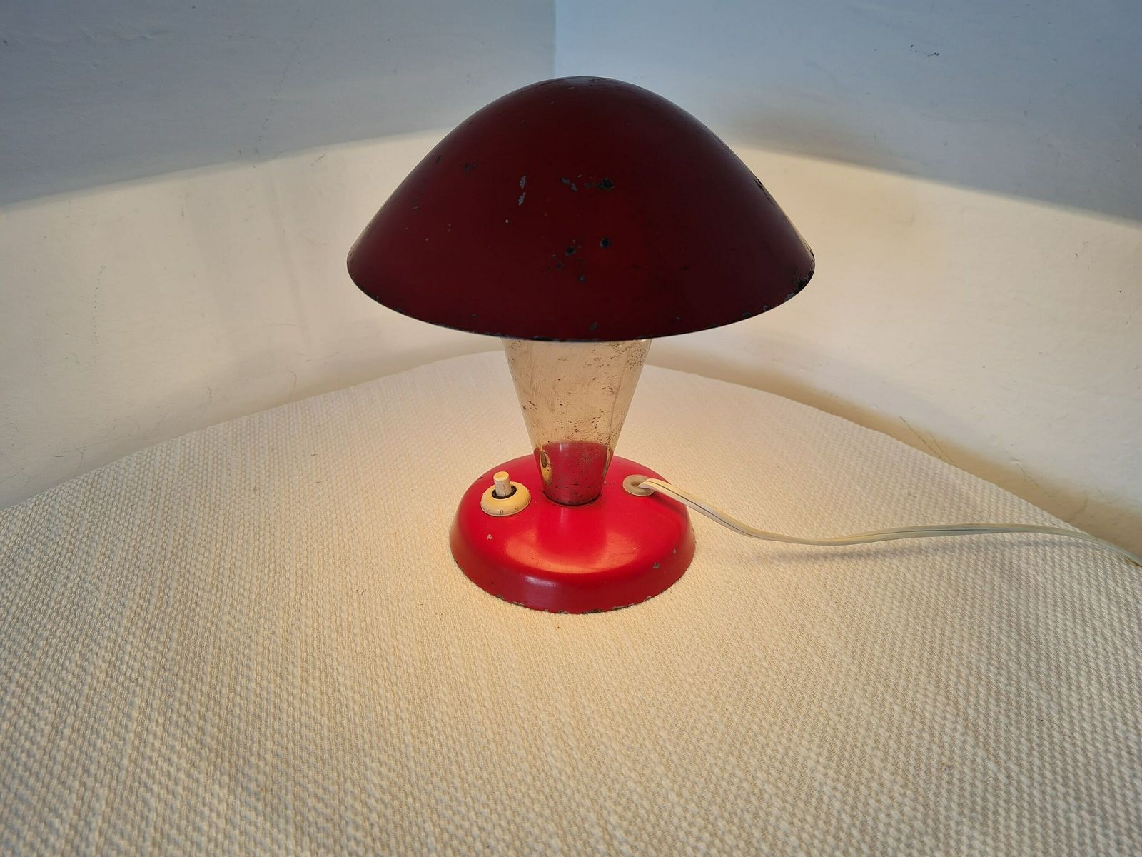 photo furniture Vintage Mushroom Art Deco Table Lamp By Josef Hurka For Napako Czechoslovakian Table Bauhaus Lamp