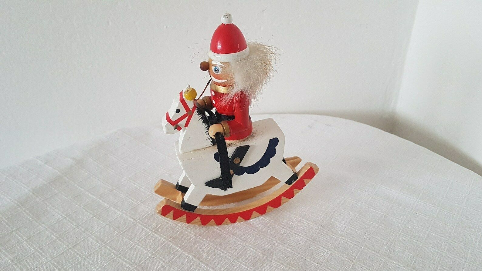 Vintage Smoker Retro Nutcracker Soldier Incense Smoker Man German Incense Burner, Handmade Design