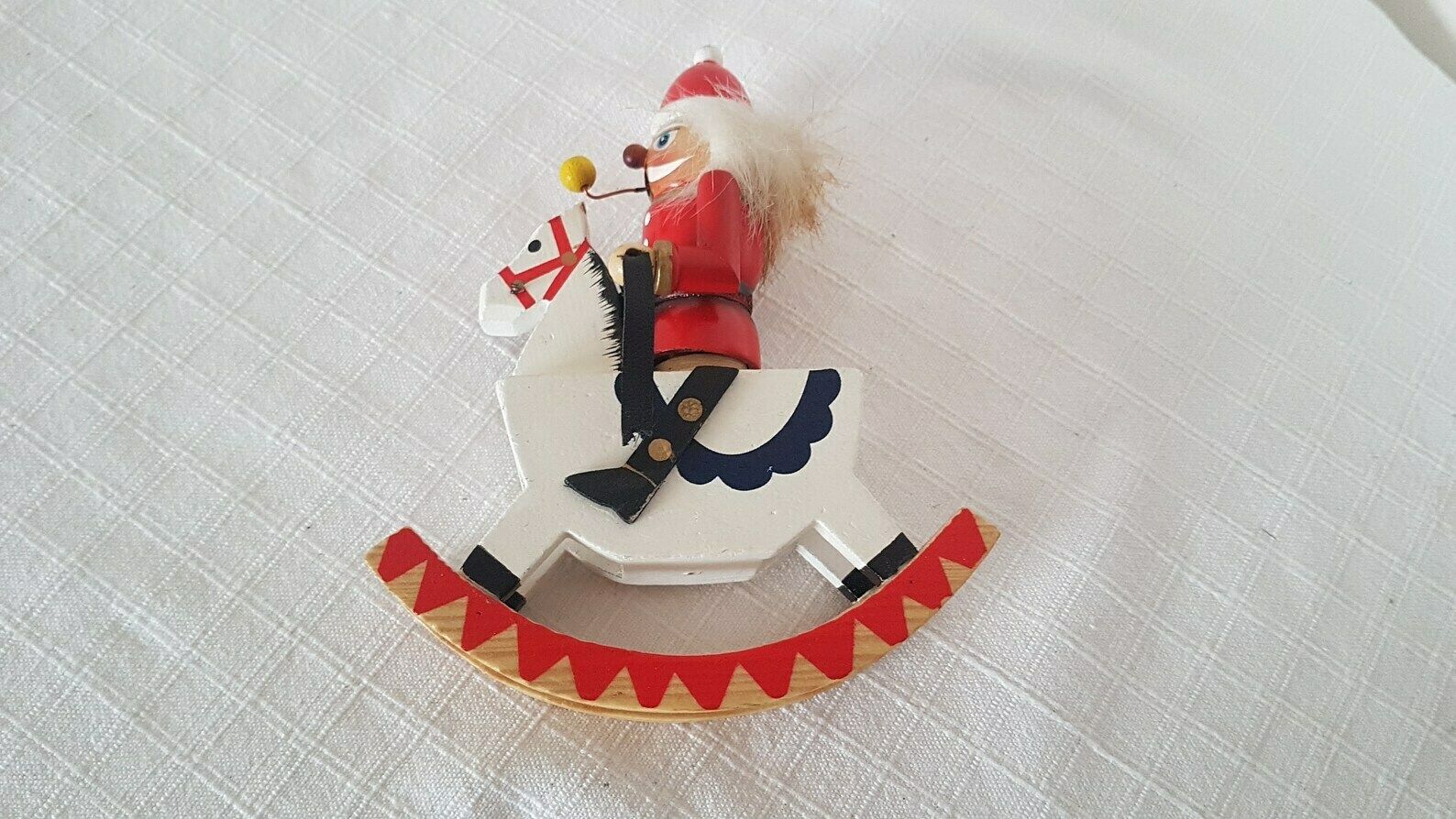 Vintage Smoker Retro Nutcracker Soldier Incense Smoker Man German Incense Burner, Handmade Design photo vinterior