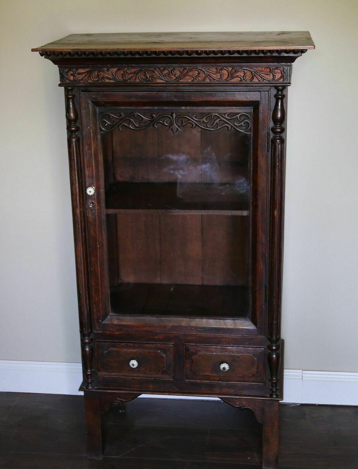 Early 19th Century Mahogany Cabinet / Country House photo 395.0