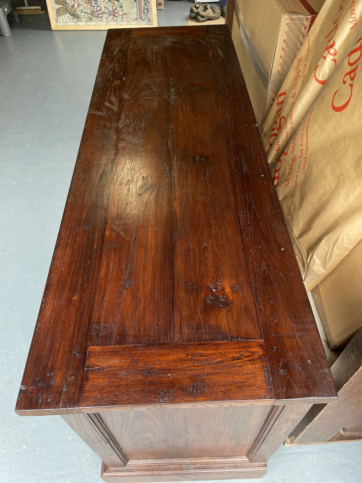 Dark Wood Chest Of Drawers photo Furniture