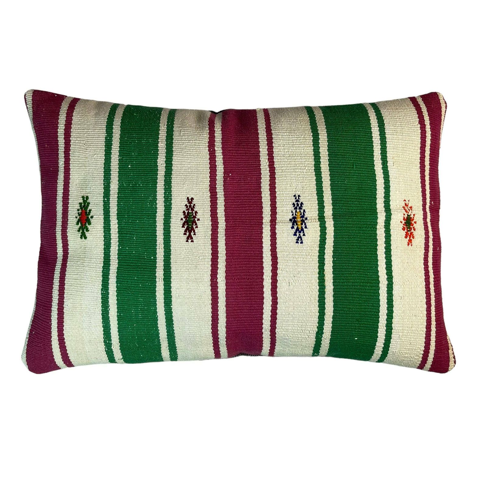 photo for sale 40x60 Cm Vintage Turkish Handmade Cushion Cover, 16''X 24'' Decorative Pillow For Bedroom