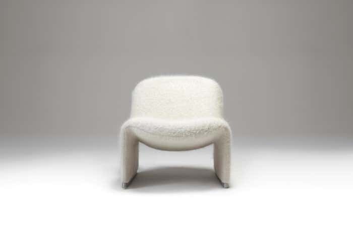 Alky Chairs By Giancarlo Piretti For Artifort In Pierre Frey, 1970s, Set Of 2 photo 5132.0
