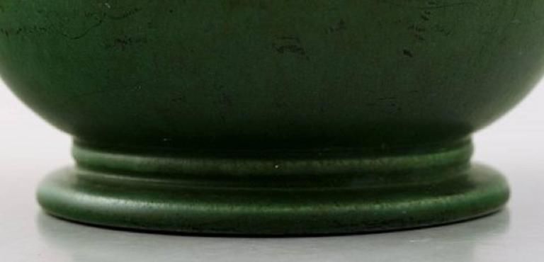 Gunnar Nylund, Rörstrand Art Deco "Plano" Vase In Ceramics With Art Nouveau Lid photo Home Decor