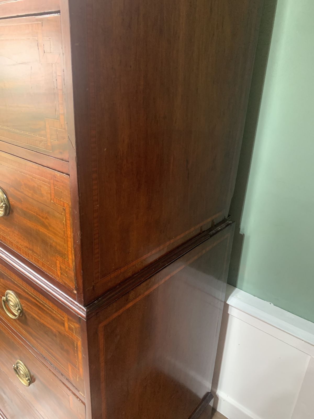 Georgian Mahogany Chest On Chest photo 875.0