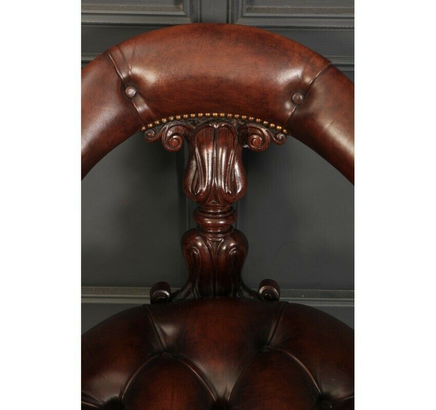 photo furniture Pair Of William IV Rosewood Desk Chairs