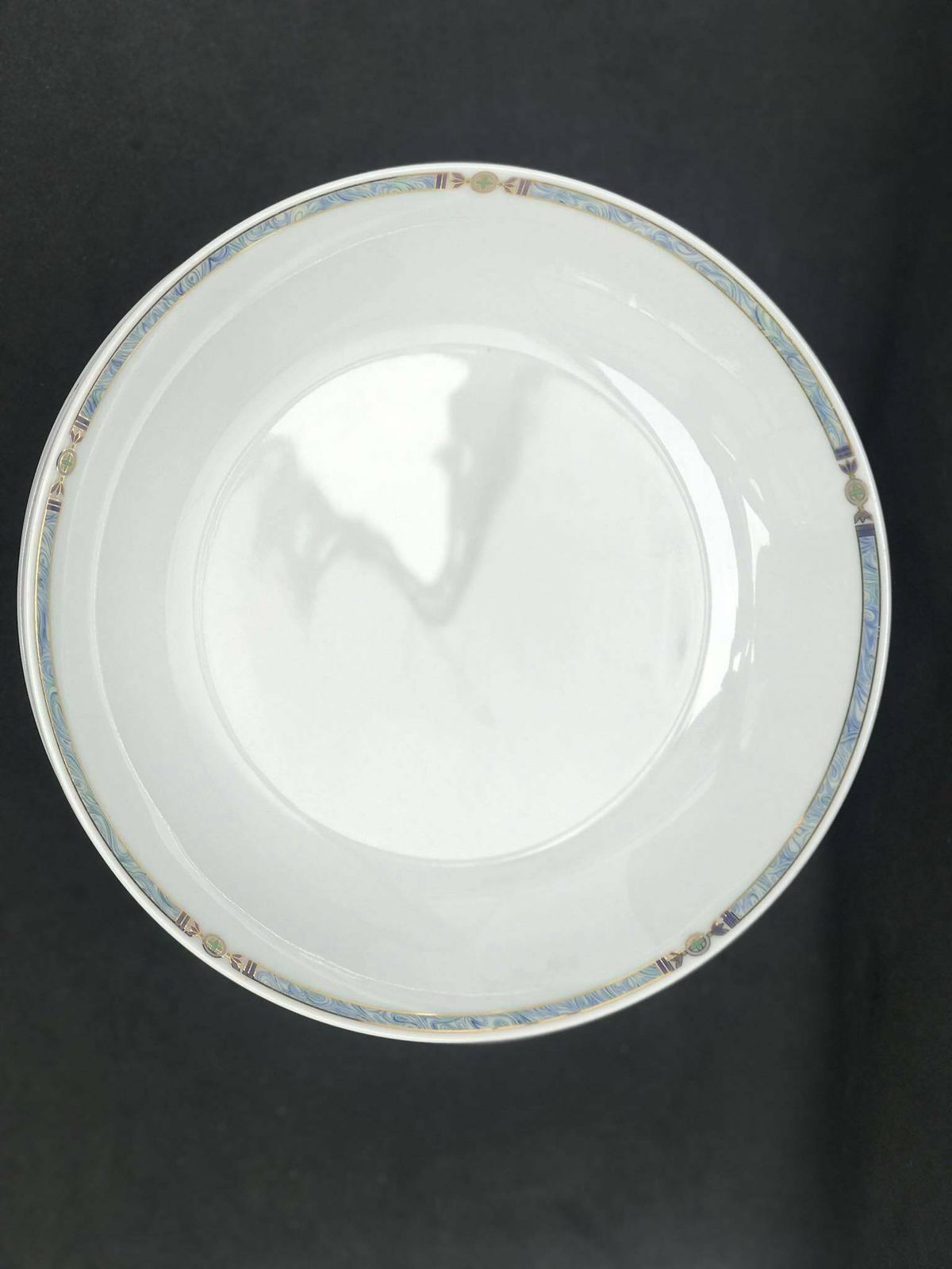 Borden Limoges Orion Patroon Medard De Noblat Vervangend Klein Soepbord Pastabord Huwelijkscadeau Gouden Rand photo for sale
