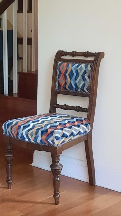 A Newly Renovated Antique Chair photo 220.0