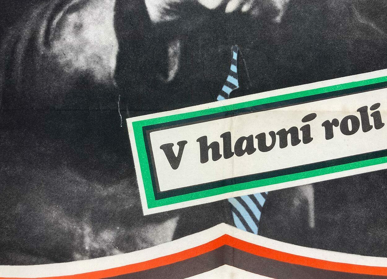 Movie Poster, The Yellow One, Dobroslav Foll, 1978 photo for sale