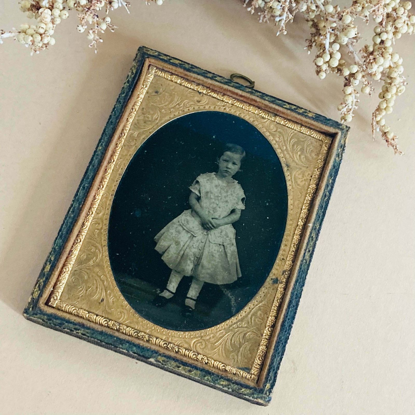 Daguerreotype / Ambrotye Victorian Framed Photograph photo furniture