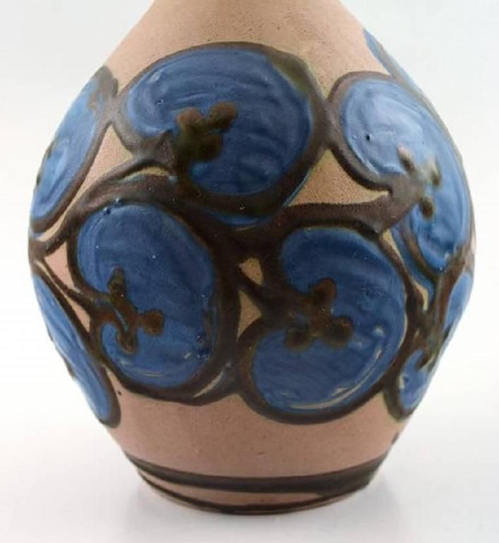 Kähler, Hak, Glazed Stoneware Vase, 1930s photo for sale