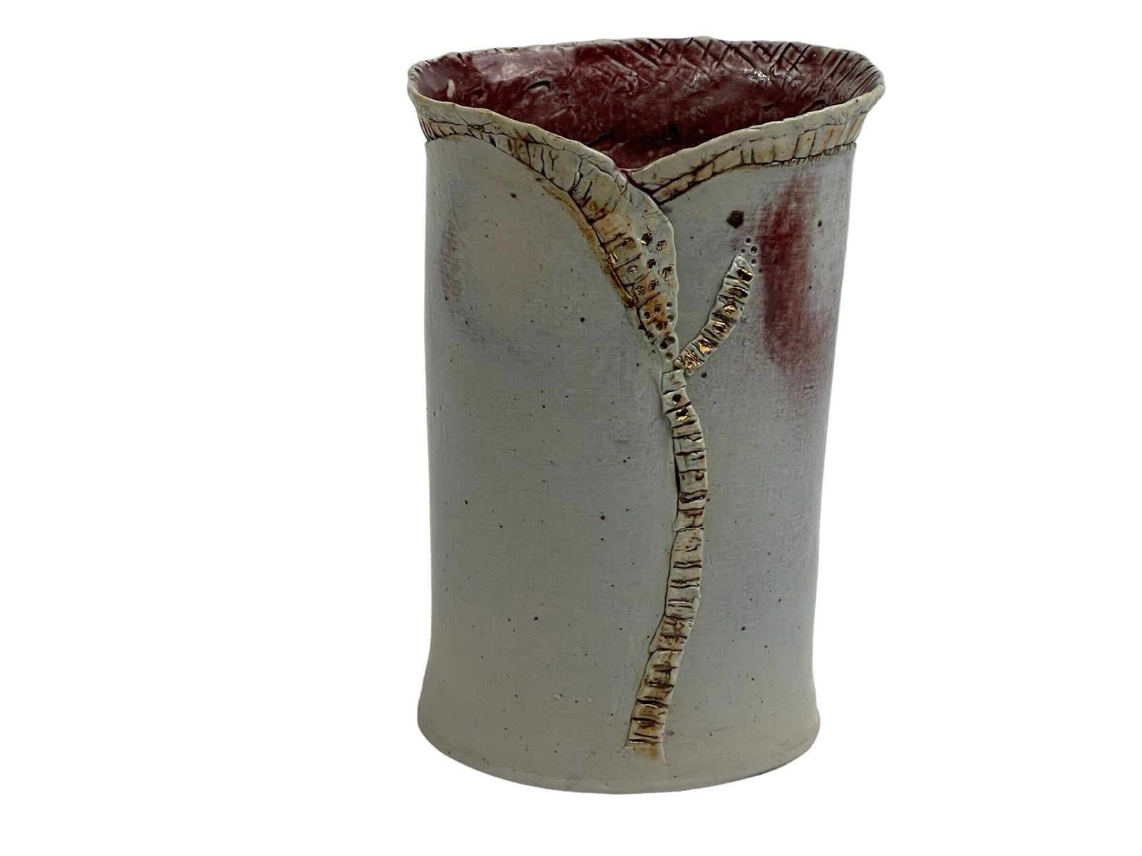 Vase With A Motif Of Birds In A Nest By Danish Ceramist Gerda Ostergaard (Gerda østergaard), Scandinavian Ceramics photo furniture