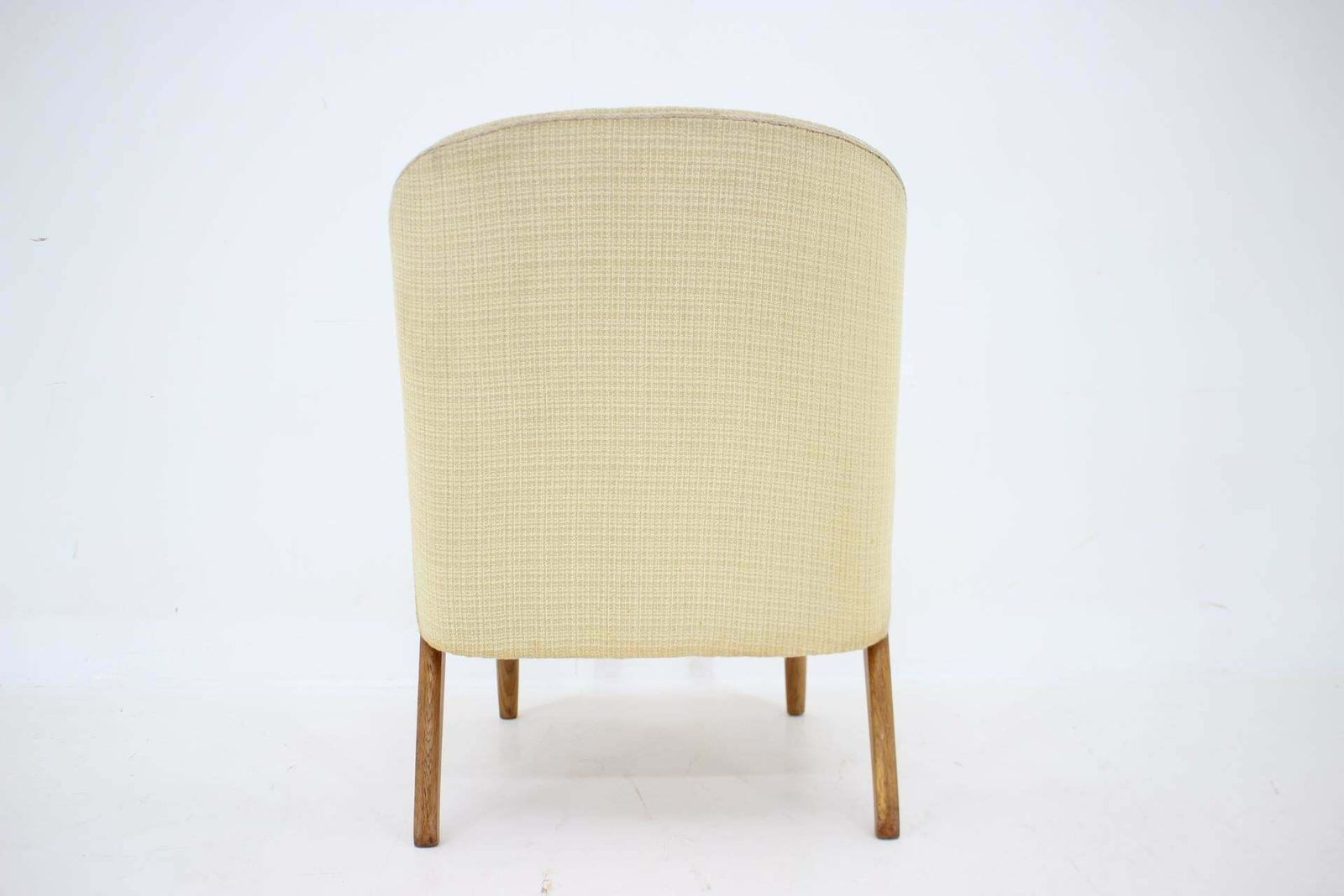 photo furniture 1950s Chresten Findahl Brodersen Armchair In Oak, Denmark