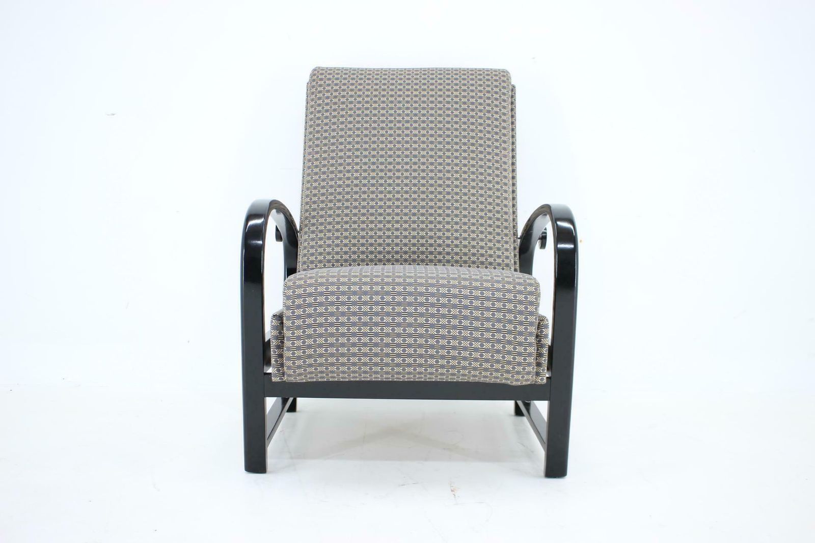 1940s Kropacek Kozelka Adjustable Armchair, Czechoslovakia photo Furniture