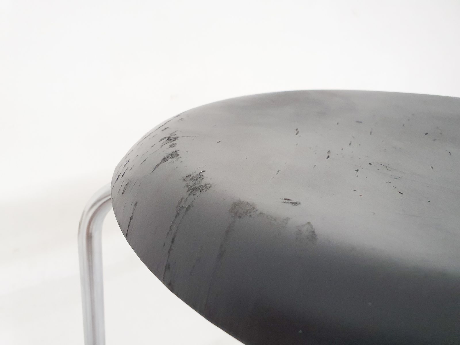 Meubels Arne Jacobsen Voor Fritz Hansen "M3170" Krukken, Denemarken, 1967 photo
