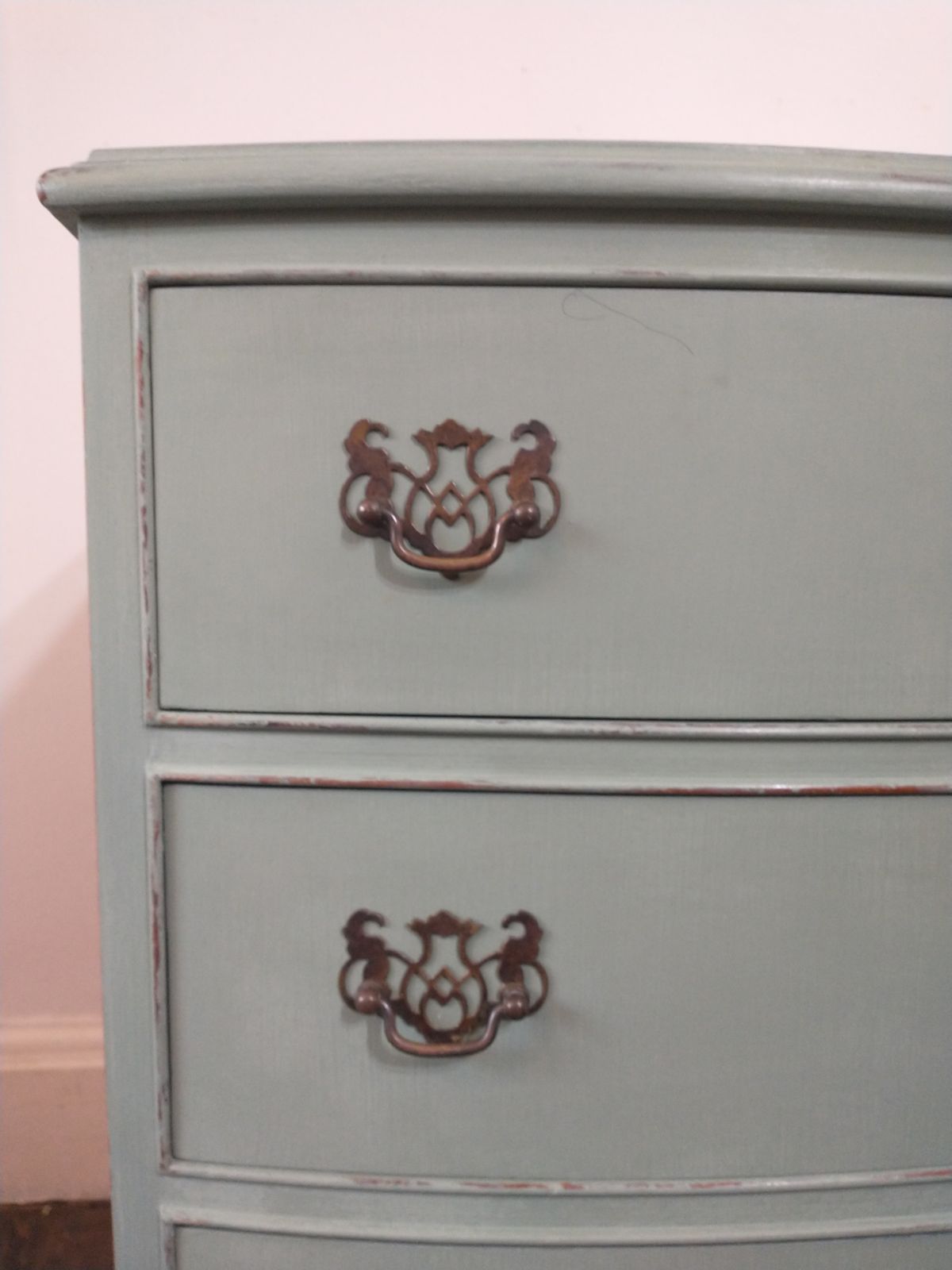Painted Georgian Style Chest Of Drawers photo vinterior