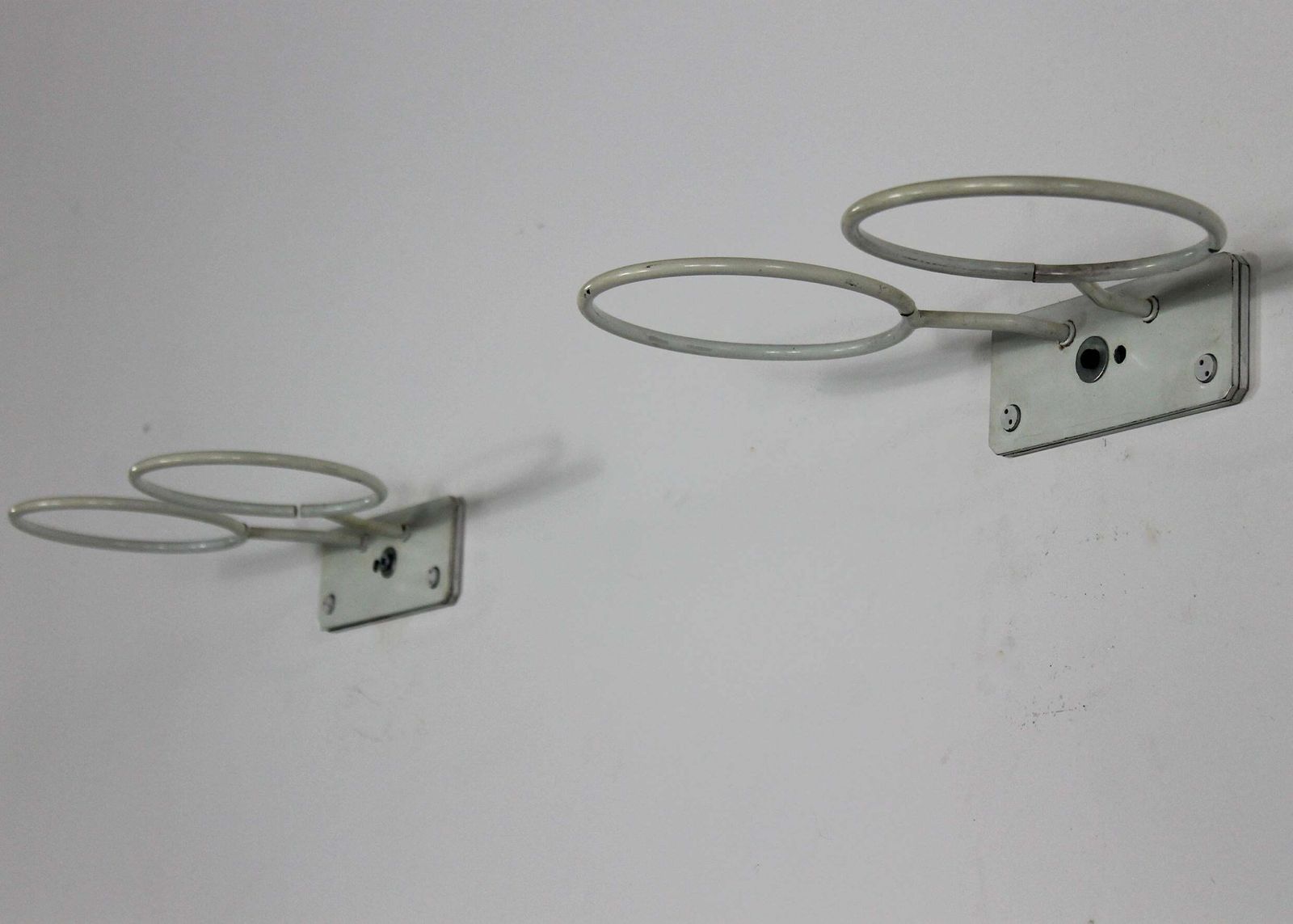 Gino Sarfatti Set Of Two Wall Lamps 238/2 In Aluminium And Glass By Arteluce 60s photo buy