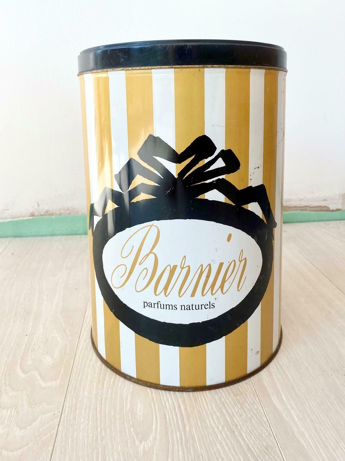 Vintage French Barnier Parfums Naturels Tin, Bon Bons