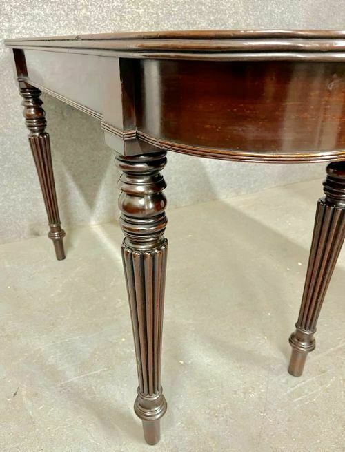 Good Quality Pair Of George IV Mahogany Console Tables photo vintage