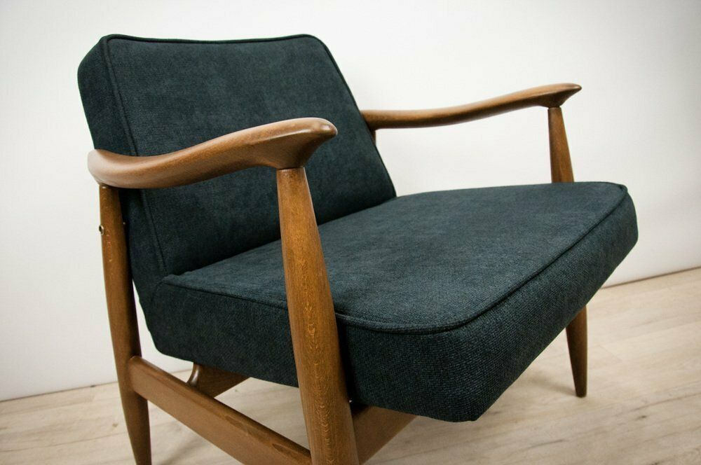 Gfm 87 Armchair By Juliusz Kedziorek For Gościcińskie Furniture 1960 photo 766.0