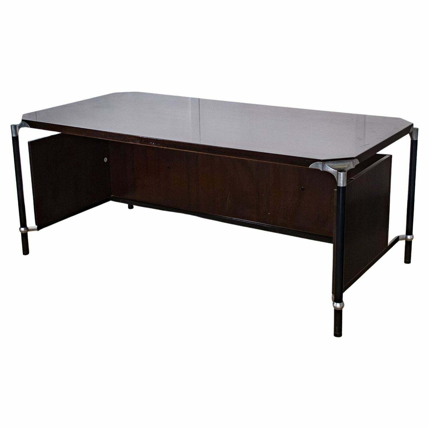 Ico Parisi Desk For Mim Rome From 60's