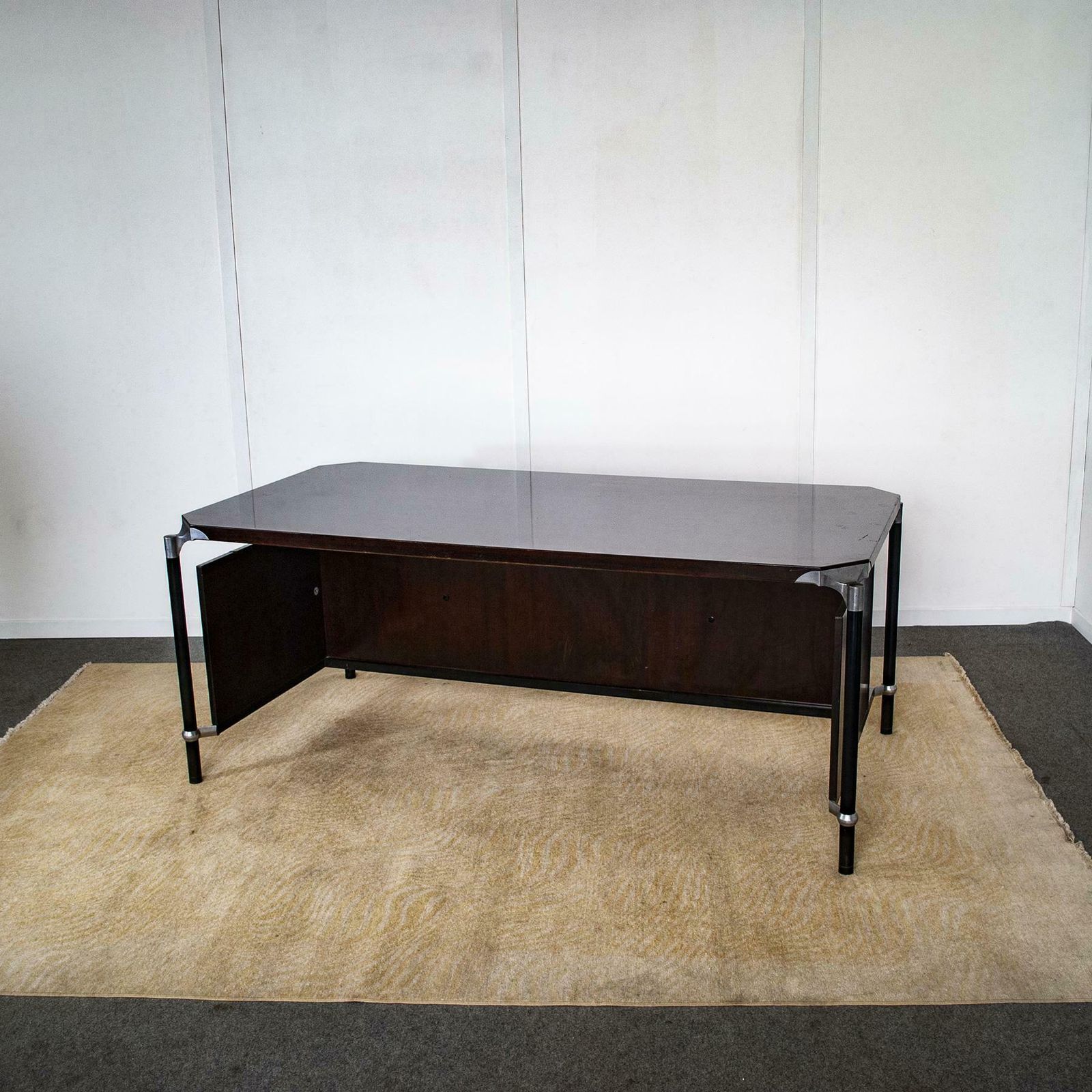 Ico Parisi Desk For Mim Rome From 60's photo furniture