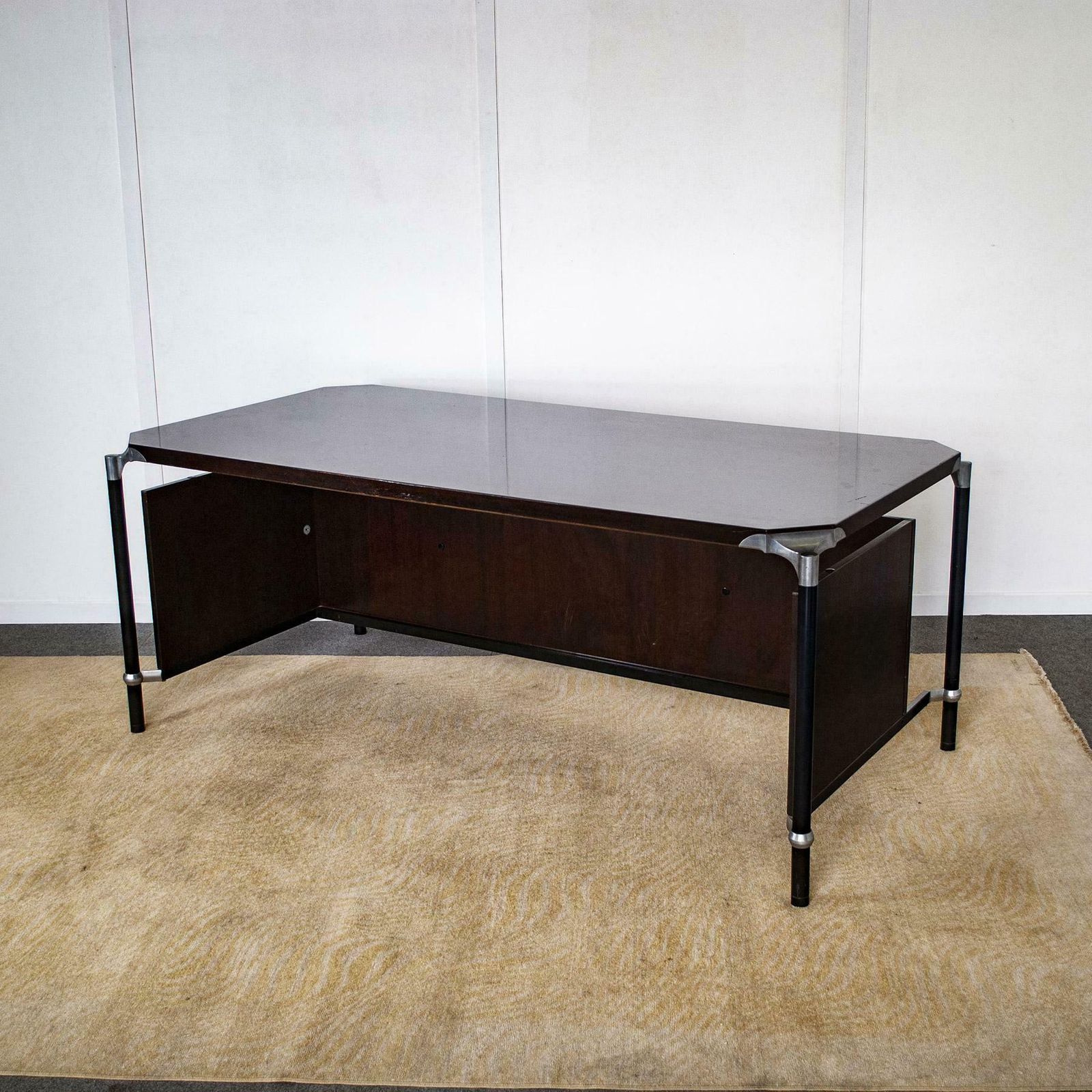 Ico Parisi Desk For Mim Rome From 60's photo for sale