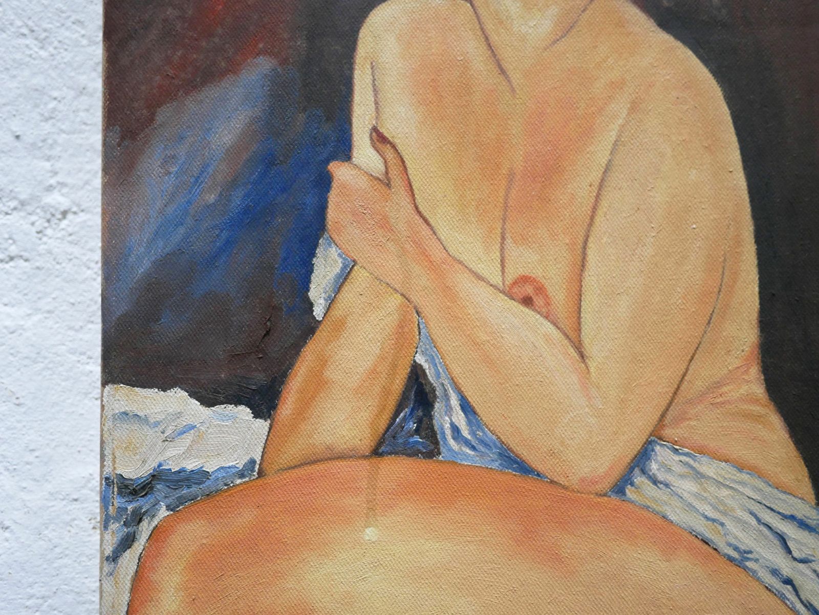 Painting Reproduction Amedeo Modigliani Painting On Canvas photo vinterior