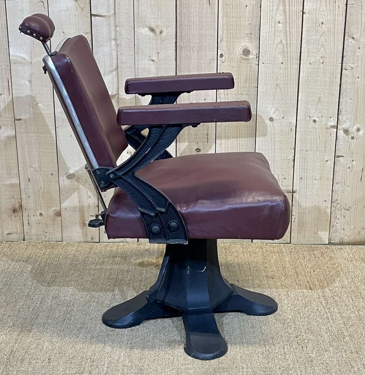 1950s Hairdresser's Chair In Skai photo furniture